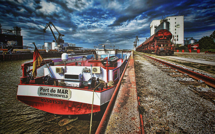 teamElgato Portfolio – Hafen Straubing-Sand Titelbild in Farbe