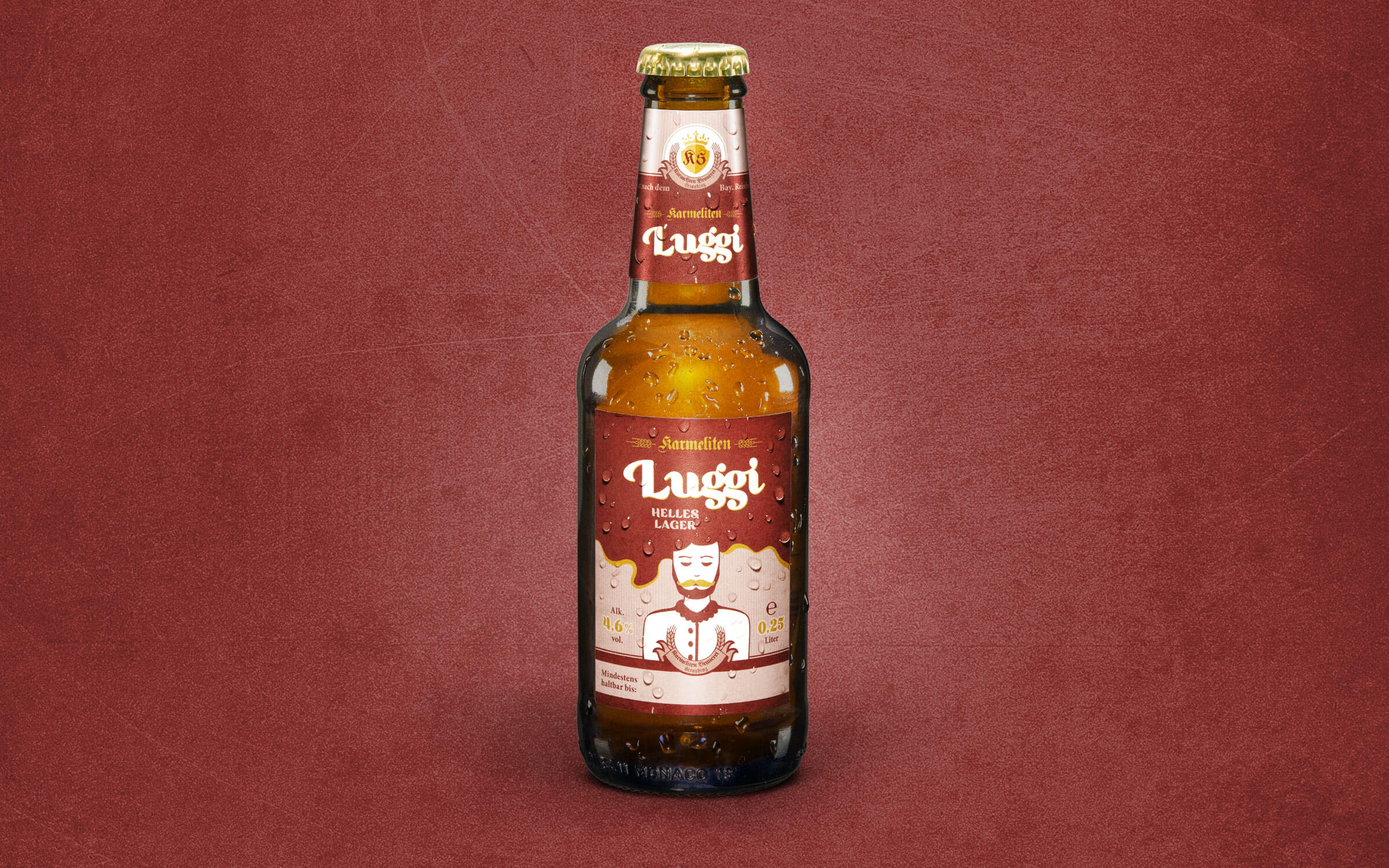 Karmeliten Brauerei – Etikettendesign »Luggi«