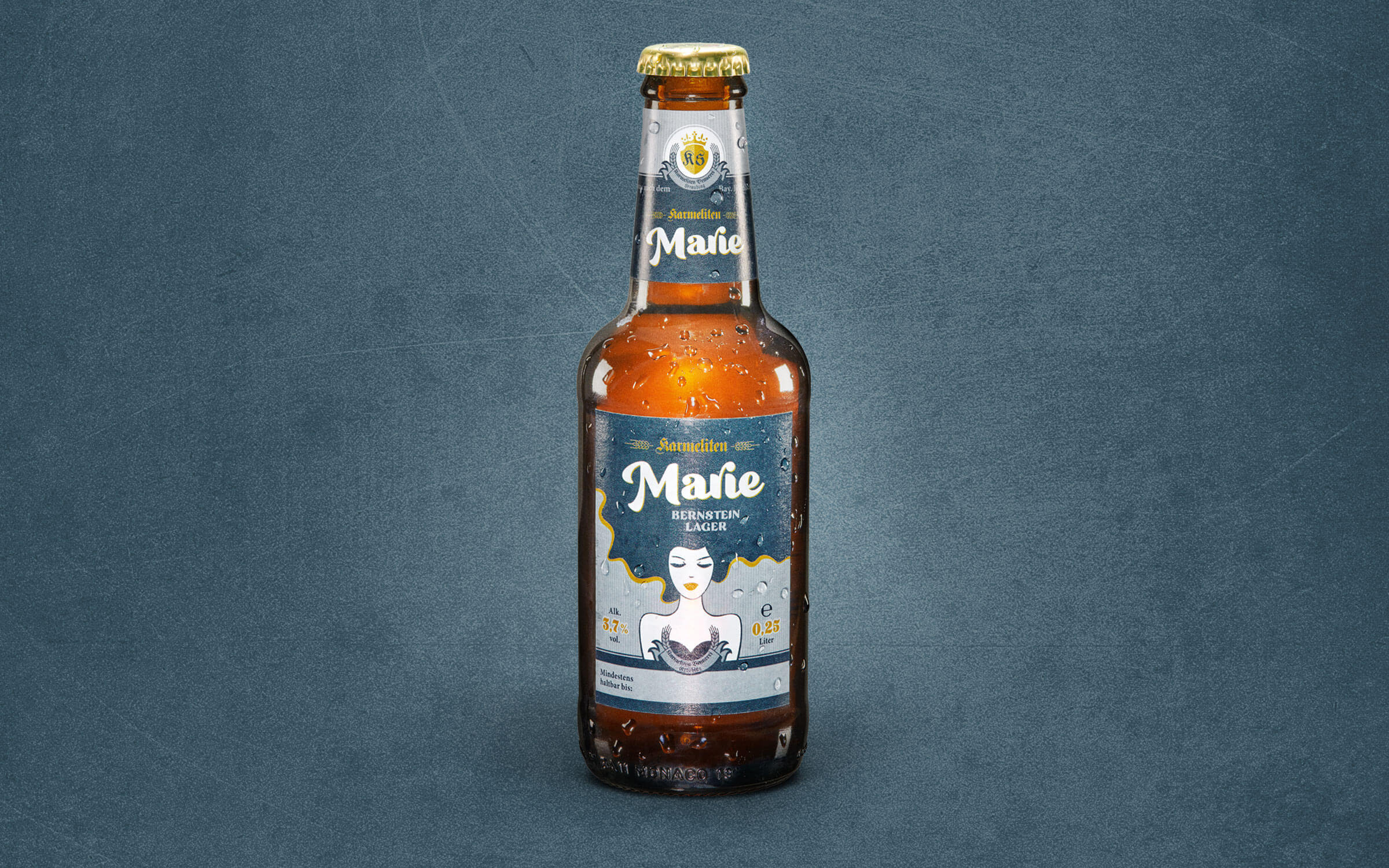 Karmeliten Brauerei – Etikettendesign »Marie«