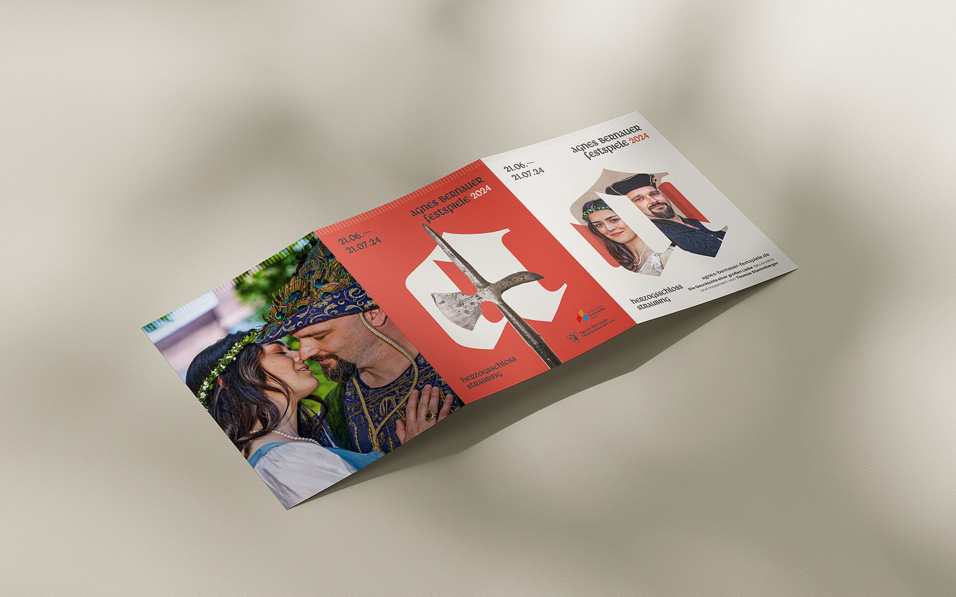 Agnes Bernauer Festspiele – Flyer
