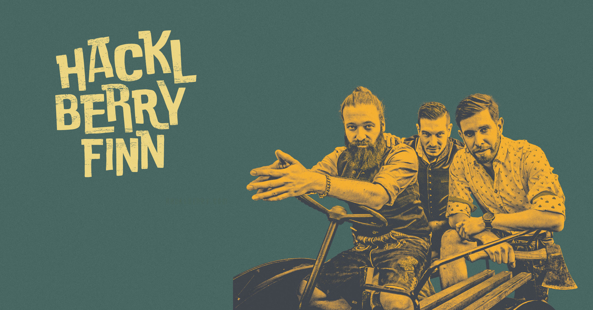Hacklberry Finn – Logo und Bildstil