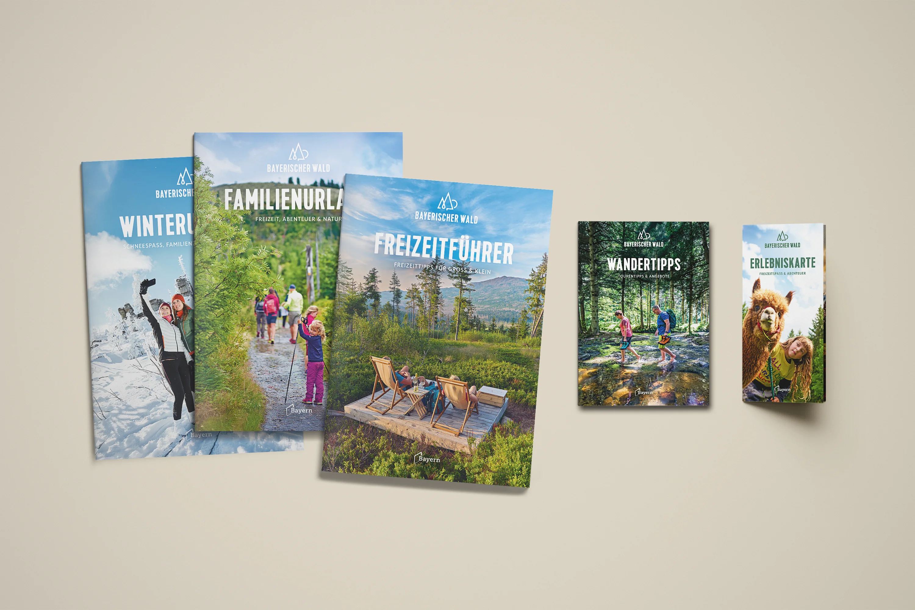 Bayerischer Wald – Broschürentitel